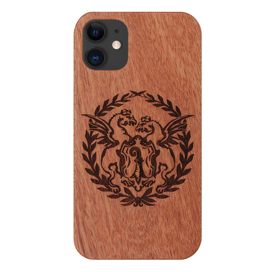 Basilisk Eden Case made with Rose Wood for the iPhone 11