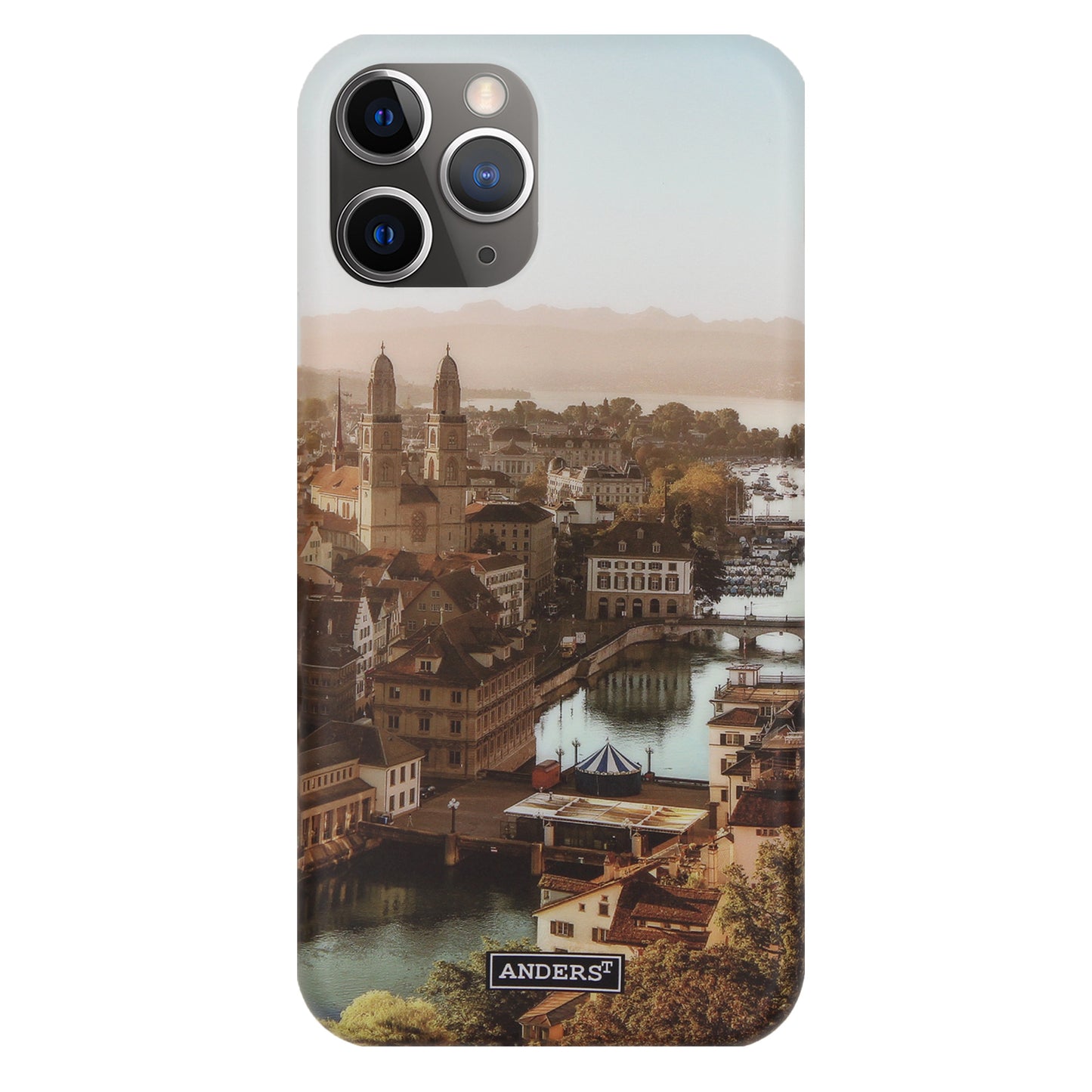 Zürich City von Oben 360° Case für das iPhone 11 Pro Max