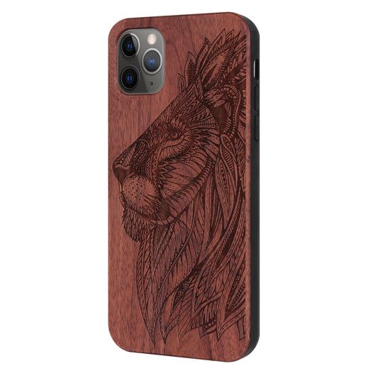 Lion Eden Case made with Rosewood for the iPhone 11 Pro