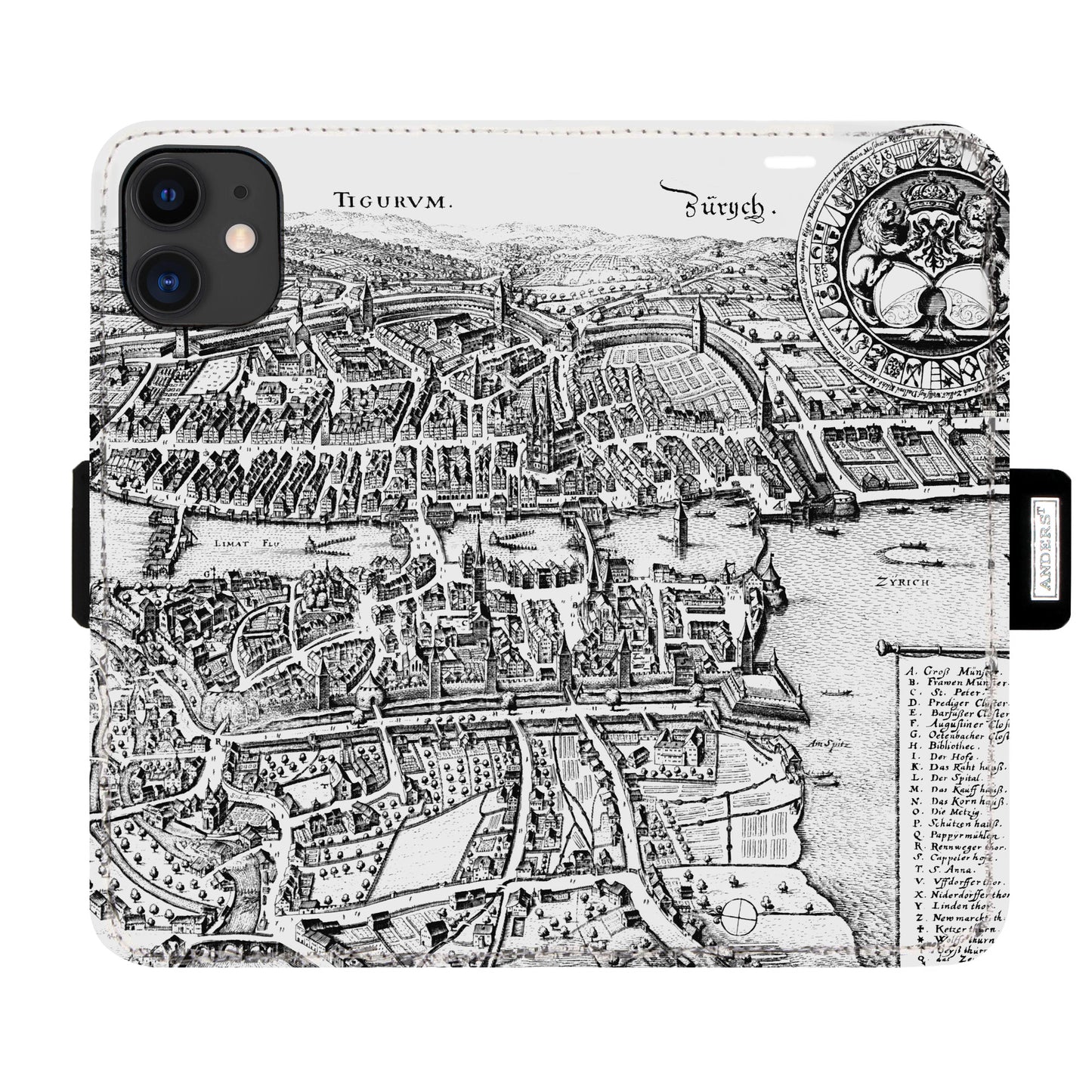 Zürich Merian Victor Case für das iPhone 11