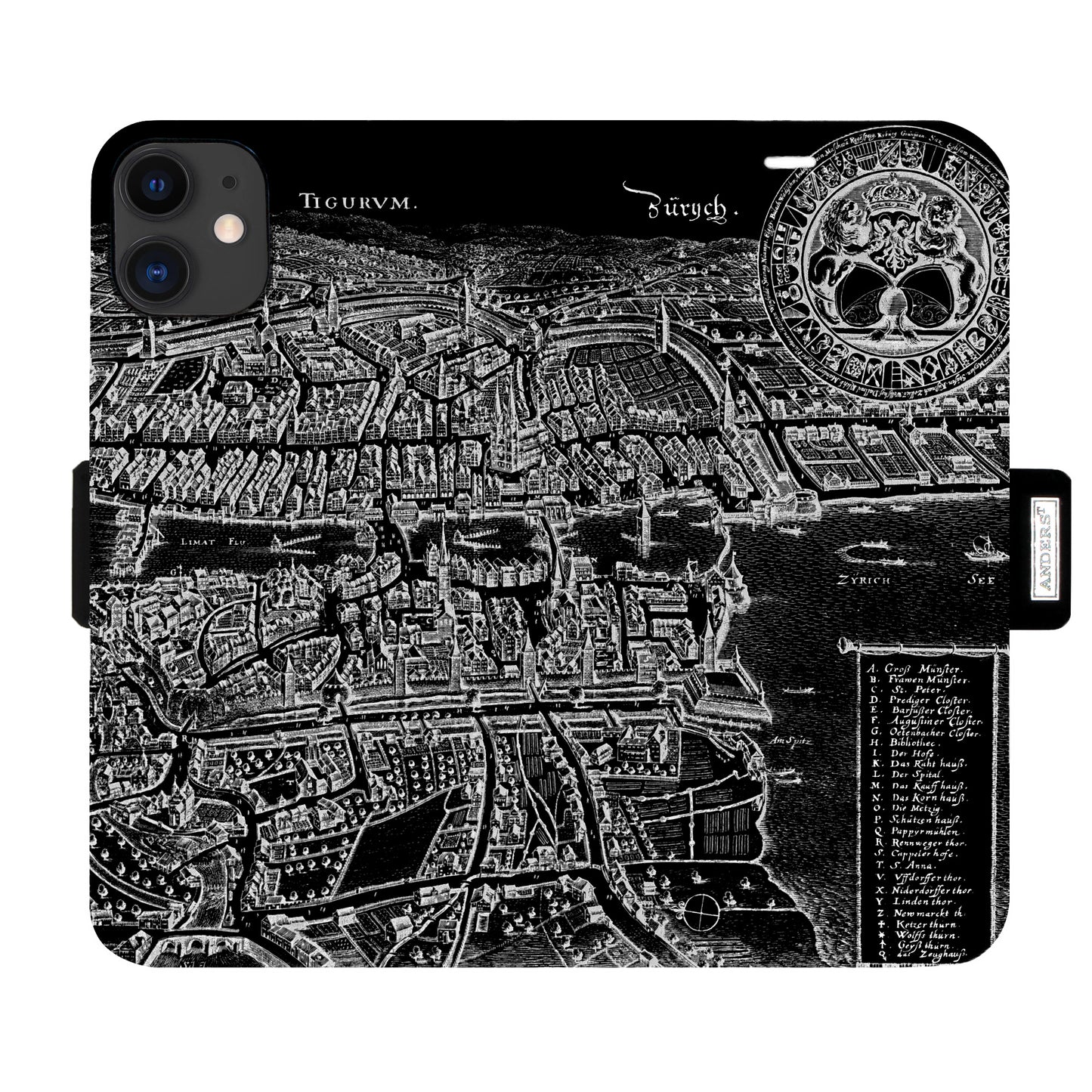 Zurich Merian Negative Victor Case for the iPhone 11