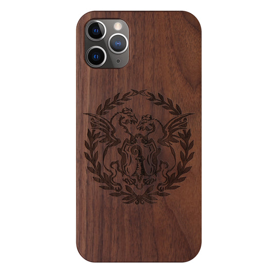 Basilisk Eden Case made with Walnut Wood for the iPhone 11 Pro
