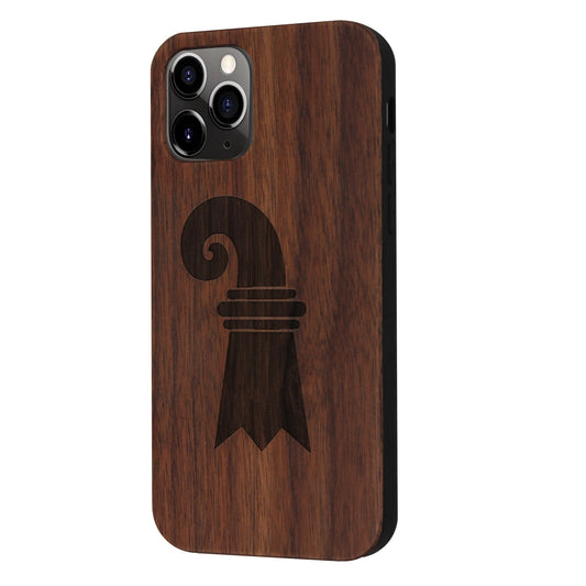 Baslerstab Eden Case made with Walnut Wood for the iPhone 11 Pro