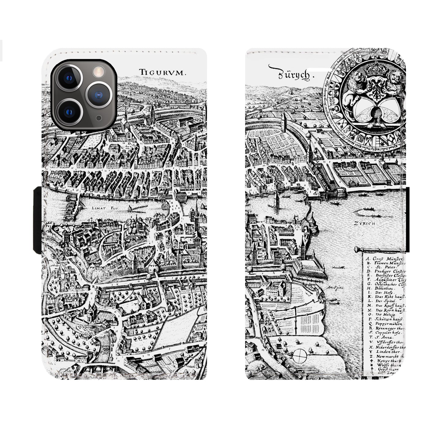 Zürich Merian Victor Case für das iPhone 11 Pro Max