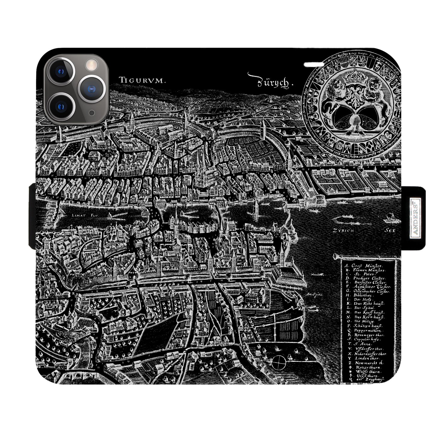 Zurich Merian Negative Victor Case for the iPhone 11 Pro