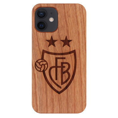 FC Basel Eden Case made with Cherry Wood for the iPhone 12 Mini