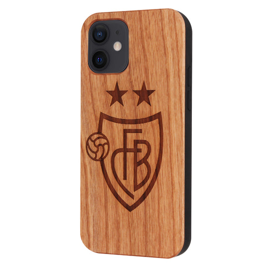 FC Basel Eden Case made with Cherry Wood for the iPhone 12 Mini