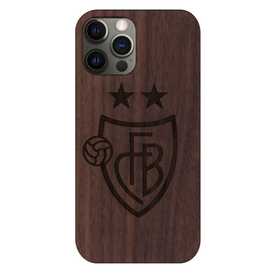 FC Basel Eden Case made with Walnut Wood for the iPhone 12 / 12 Pro
