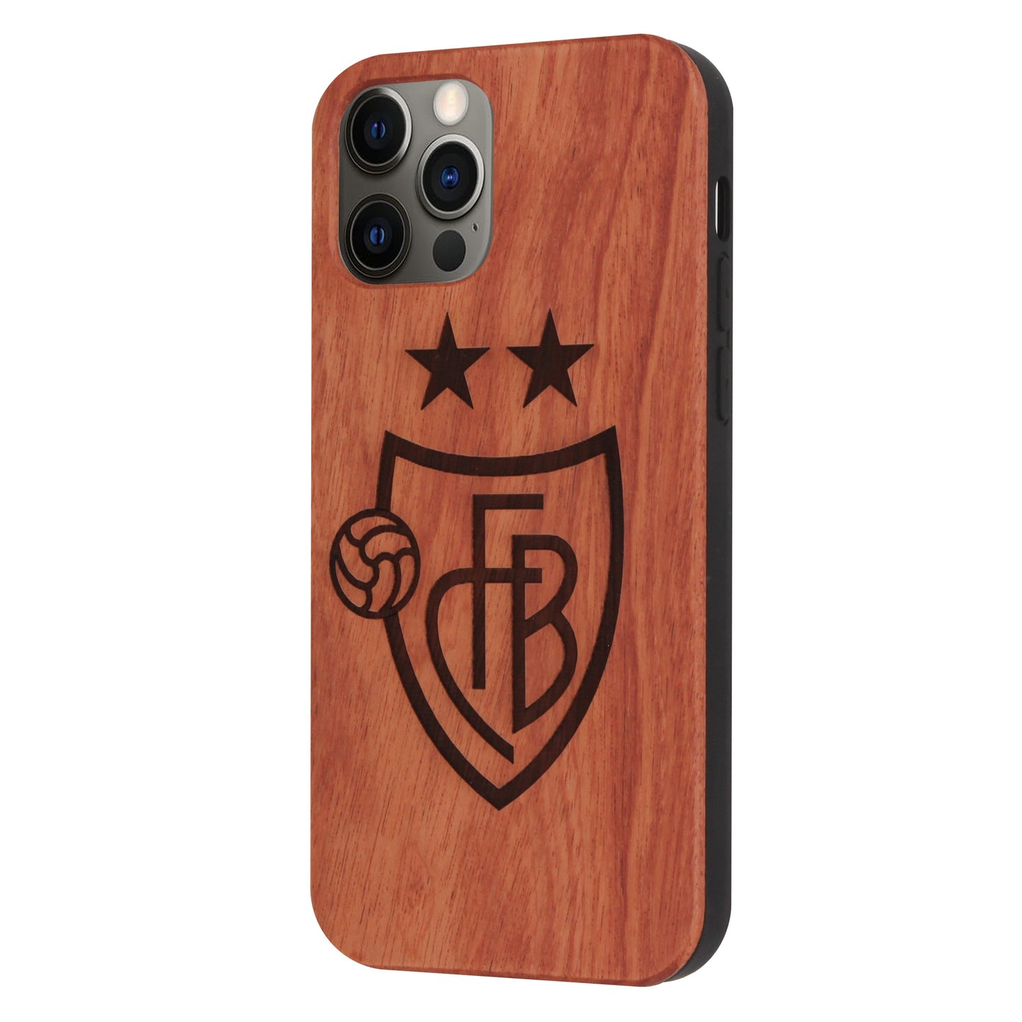 FC Basel Eden Case aus Rosenholz für das iPhone 12 / 12 Pro