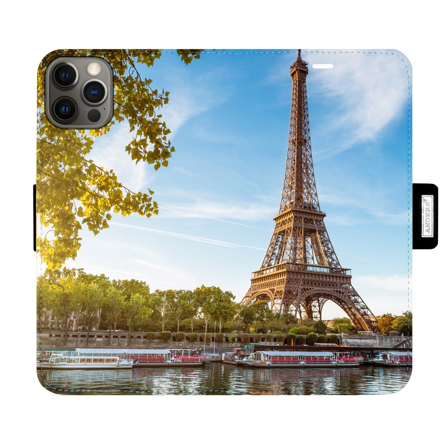 Paris City La Seine Victor Case for the iPhone 12 / 12 Pro