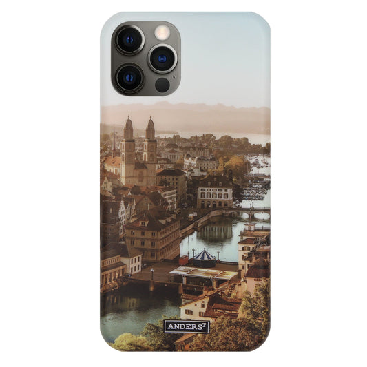 Zurich City from Above 360° Case for the iPhone 12 Pro Max