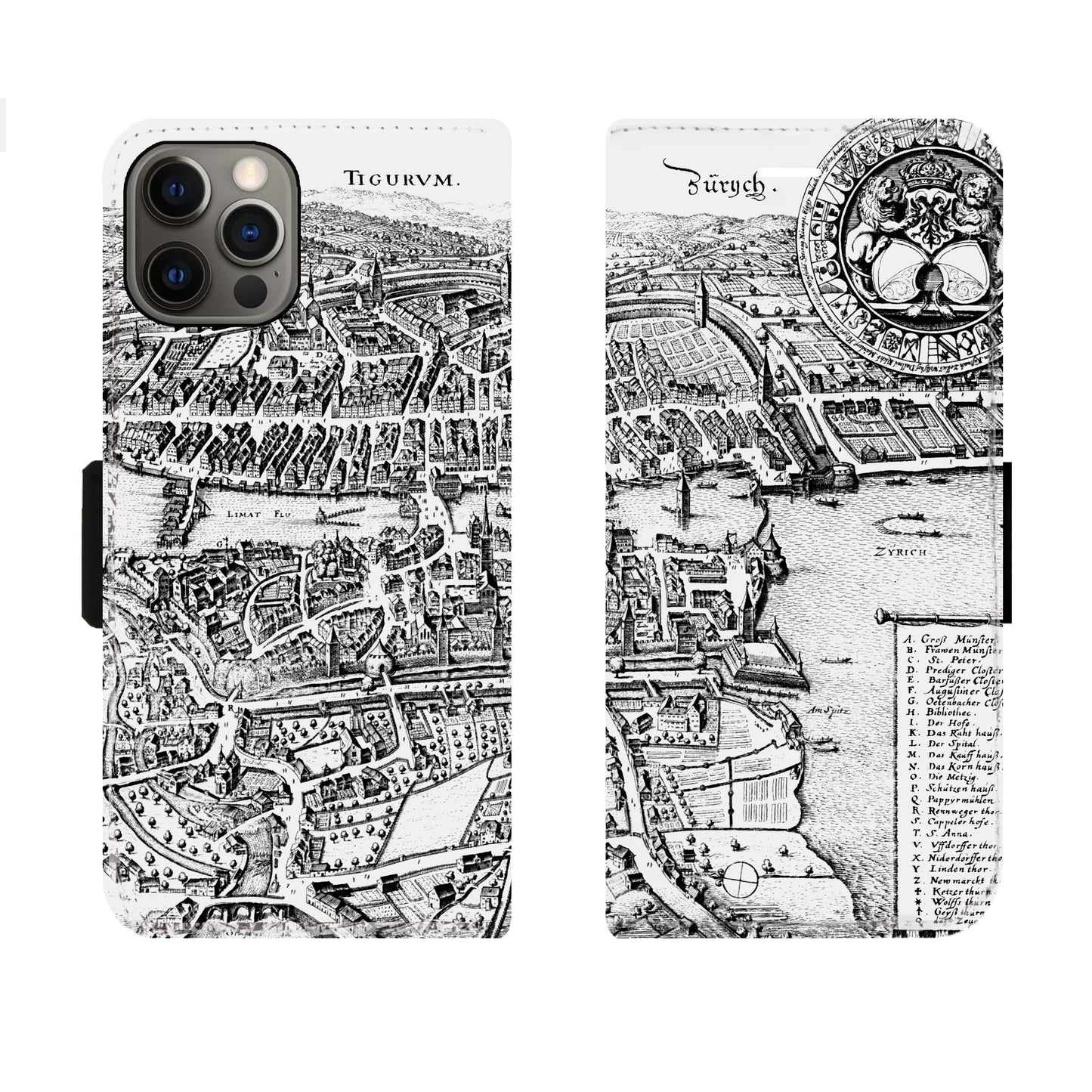 Zürich Merian Victor Case für das iPhone 12 Pro Max