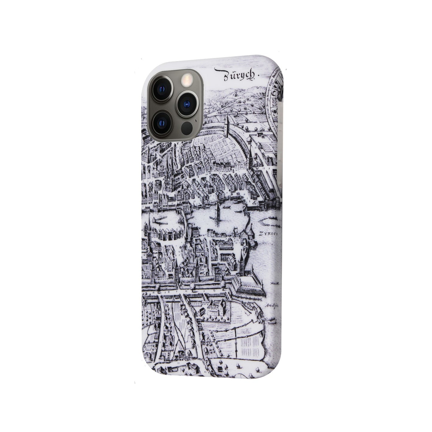 Zürich Merian 360° Case für das iPhone 12 / 12 Pro