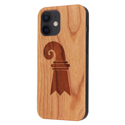Baslerstab Eden Case made with Cherry Wood for the iPhone 12 Mini