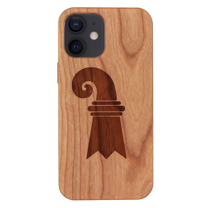 Baslerstab Eden Case made with Cherry Wood for the iPhone 12 Mini