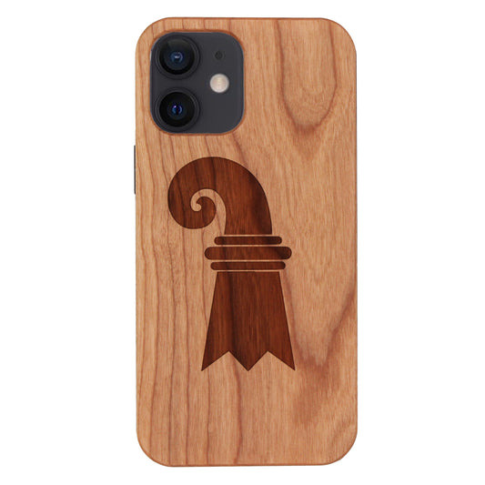 Baslerstab Eden Case made with Cherry Wood for the iPhone 12 Mini