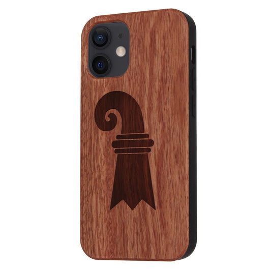 Baslerstab Eden Case made with Rosewood for the iPhone 12 Mini