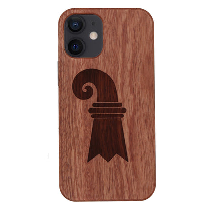 Baslerstab Eden Case made with Rosewood for the iPhone 12 Mini