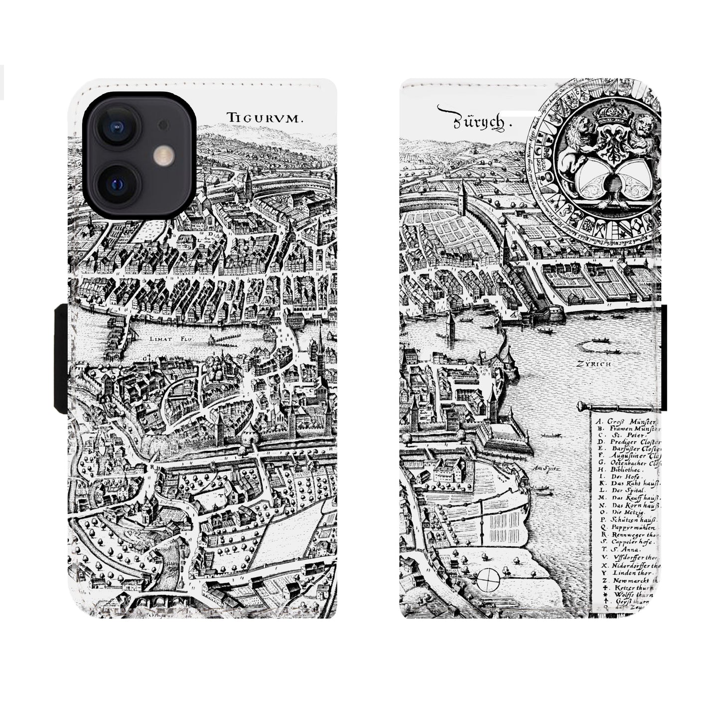 Zürich Merian Victor Case für das iPhone 12 Mini