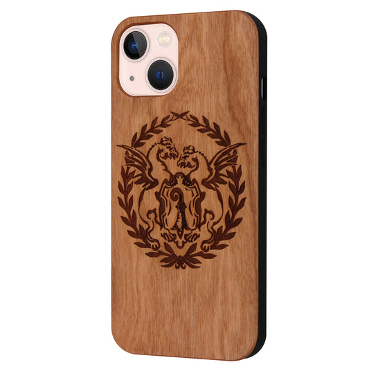 Basilisk Eden Case made with Cherry Wood for the iPhone 13/14