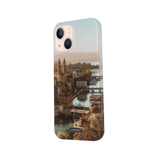 Zurich City from Above 360° Case for the iPhone 13/14