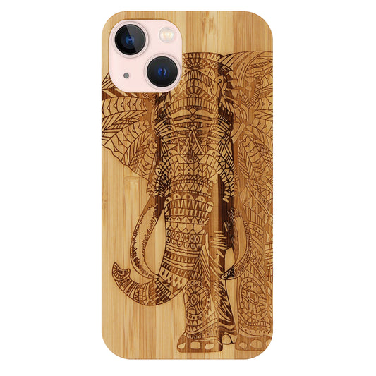 Elephant Eden Case made with Bamboo for the iPhone 13/14