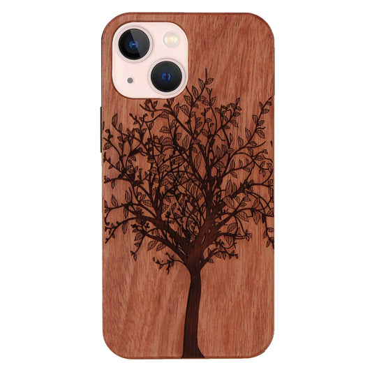 Tree of Life Eden Case made with Rose Wood for the iPhone 13 Mini