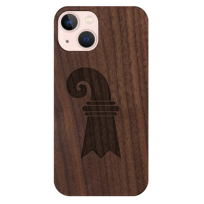 Baslerstab Eden Case made with Walnut Wood for the iPhone 13 Mini