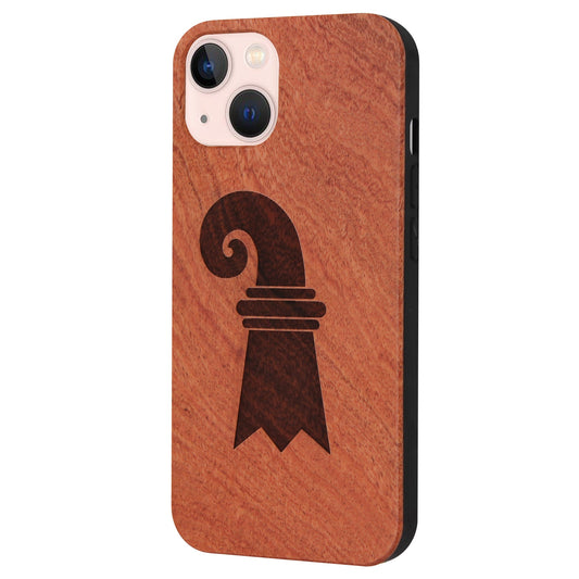Baslerstab Eden Case made with Rose Wood for the iPhone 15 Plus