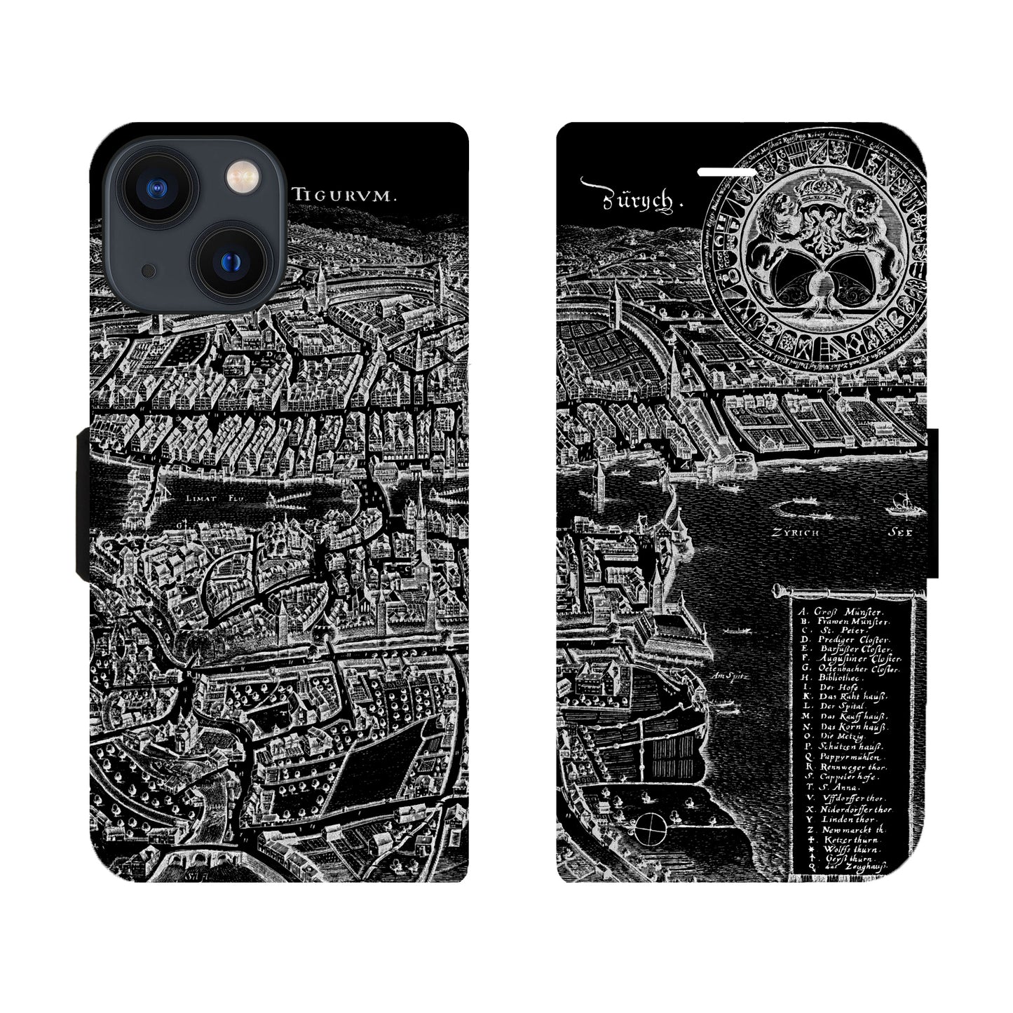 Zurich Merian Negative Victor Case for the iPhone 13/14