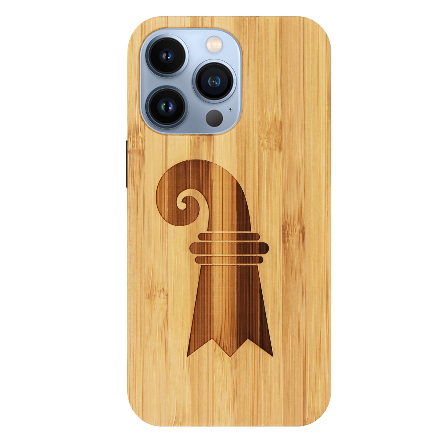 Baslerstab Eden Case made with Bamboo for the iPhone 13 Pro