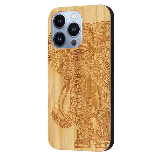 Elephant Eden Case made with Bamboo for the iPhone 13 Pro