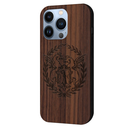 Basilisk Eden Case made with Walnut Wood for the iPhone 13 Pro