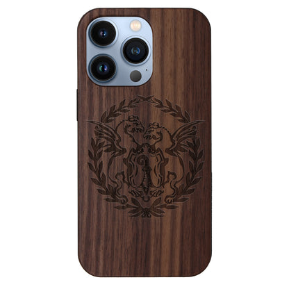 Basilisk Eden Case made with Walnut Wood for the iPhone 13 Pro