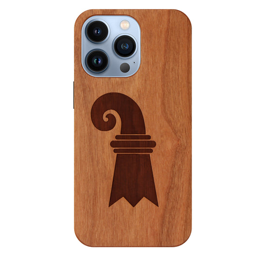 Baslerstab Eden Case made with Cherry Wood for the iPhone 13 Pro