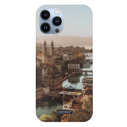 Zürich City von Oben 360° Case für das iPhone 13 Pro Max