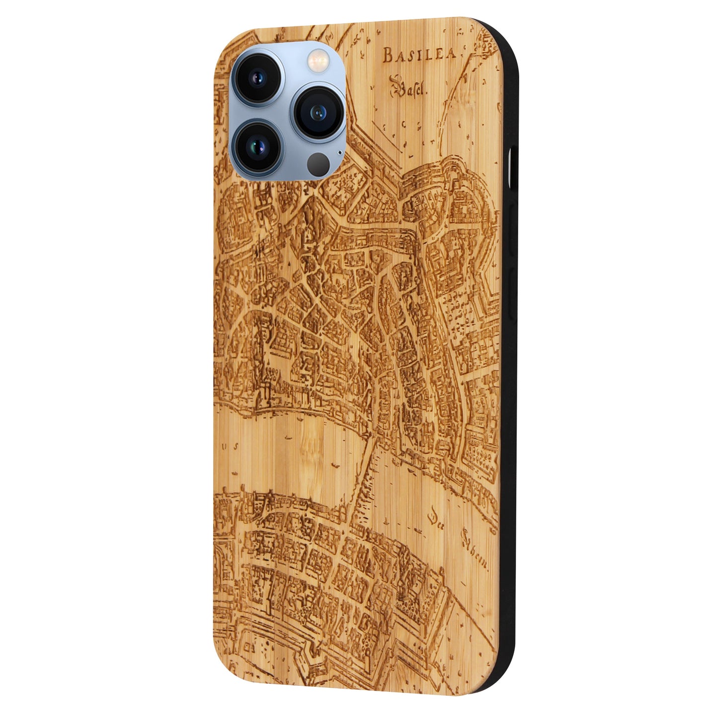 Basel Merian Eden Case made with Bamboo for the iPhone 13 Pro Max