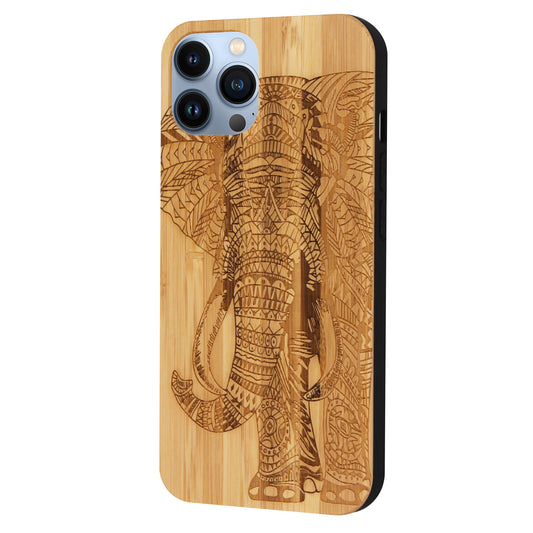 Elephant Eden Case made with Bamboo for the iPhone 13 Pro Max