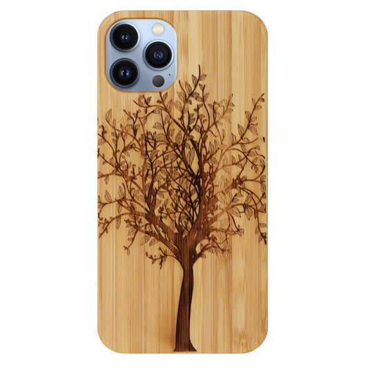 Lebensbaum Eden Case aus Bambus für iPhone 14 Pro Max mit MagSafe