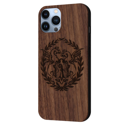 Basilisk Eden Case made with Walnut Wood for the iPhone 13 Pro Max