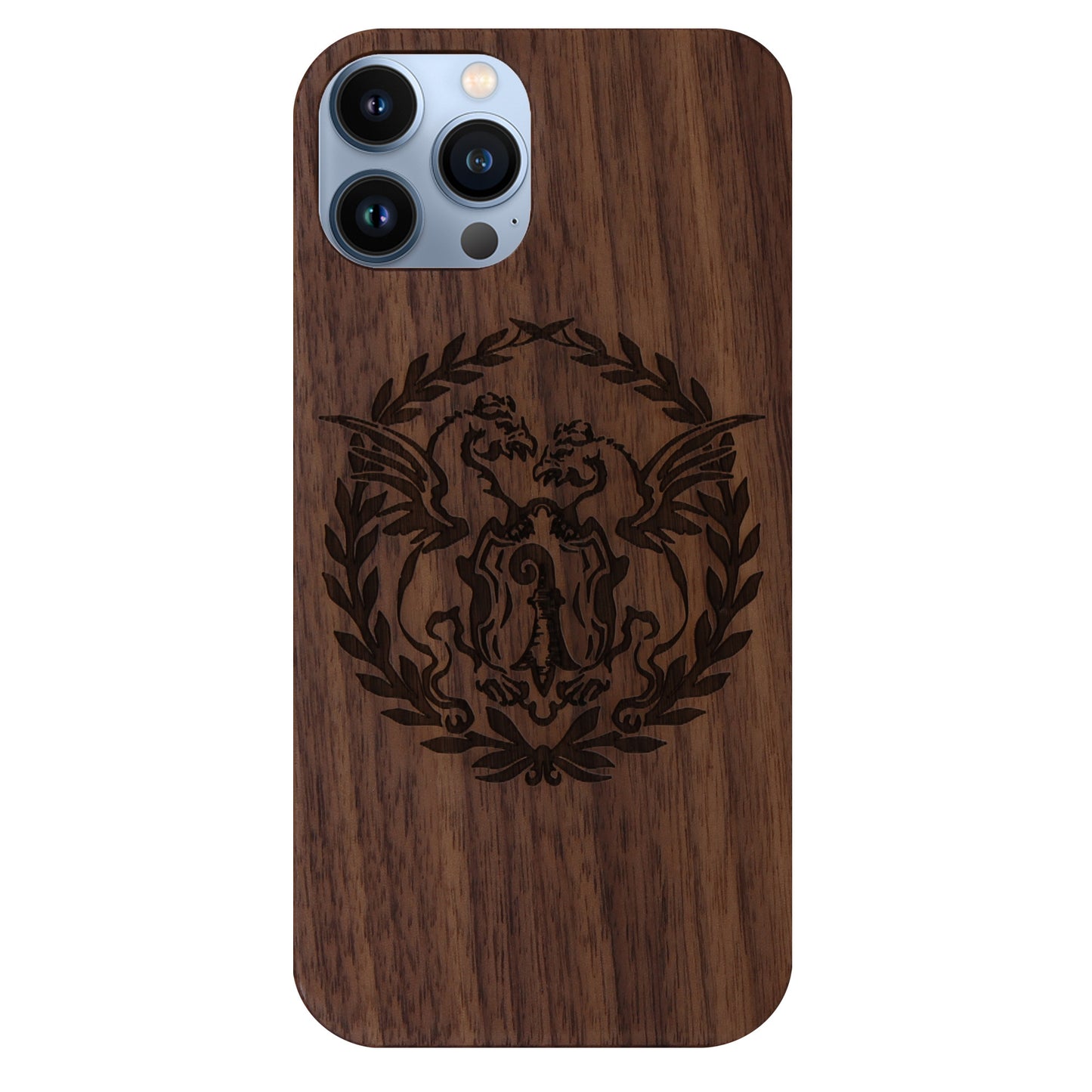 Basilisk Eden Case made with Walnut Wood for the iPhone 13 Pro Max