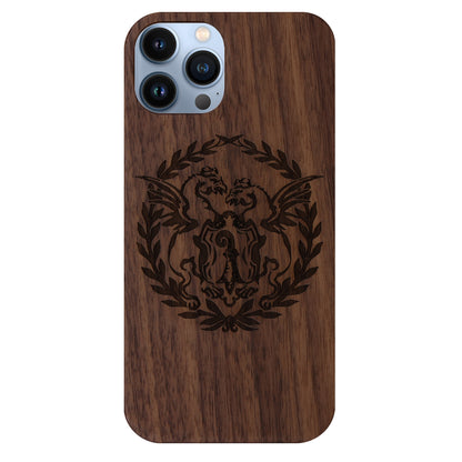 Basilisk Eden Case made with Walnut Wood for the iPhone 13 Pro Max