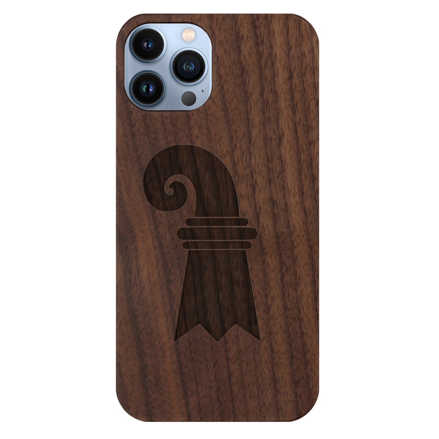 Baslerstab Eden Case made with Walnut Wood for the iPhone 13 Pro Max