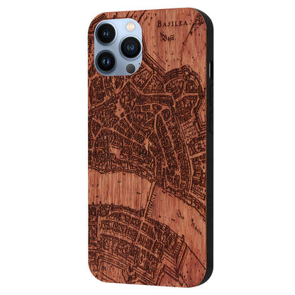 Basel Merian Eden Case made with Rose Wood for the iPhone 13 Pro Max