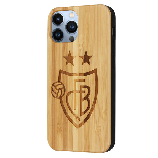 FC Basel Eden Case aus Bambus für das iPhone 14 Pro Max mit MagSafe