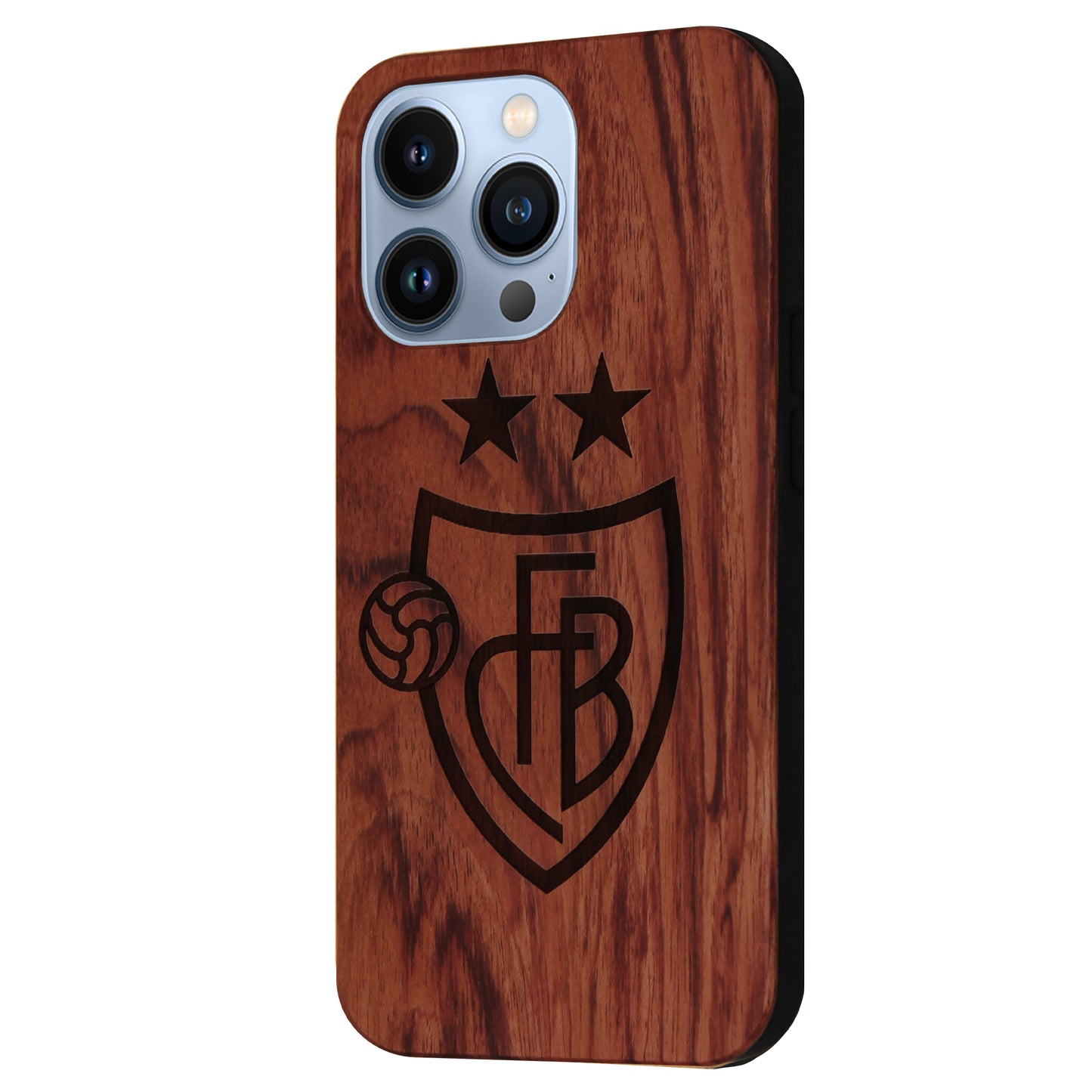 FC Basel Eden Case made with Rose Wood for the iPhone 13 Pro