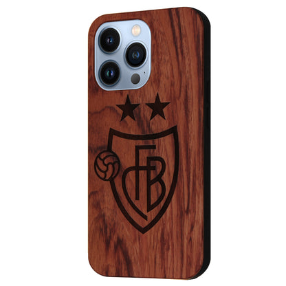 FC Basel Eden Case made with Rose Wood for the iPhone 13 Pro