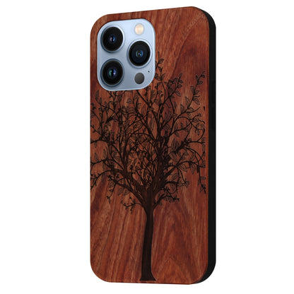 Tree of Life Eden Case made with Rose Wood for the iPhone 13 Pro