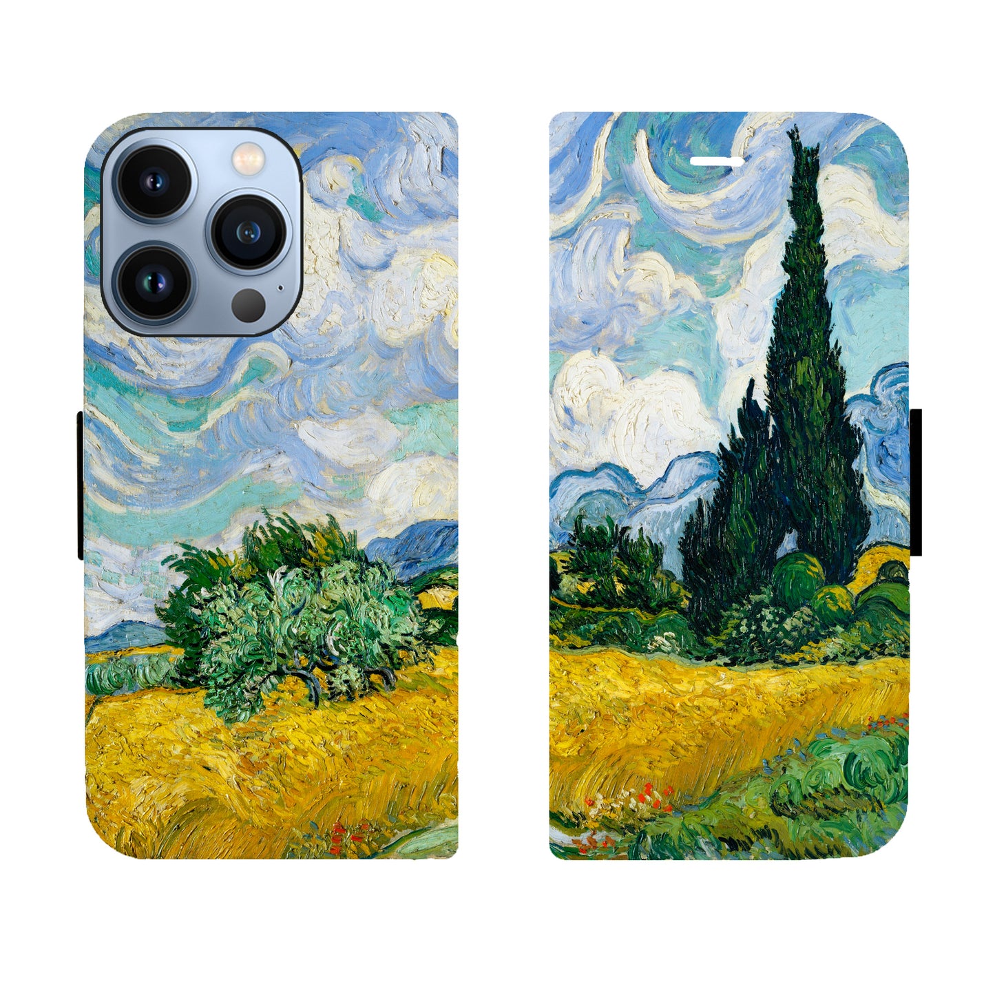 Van Goghs Weizenfeld mit Zypressen Victor Case für das iPhone 13 Pro