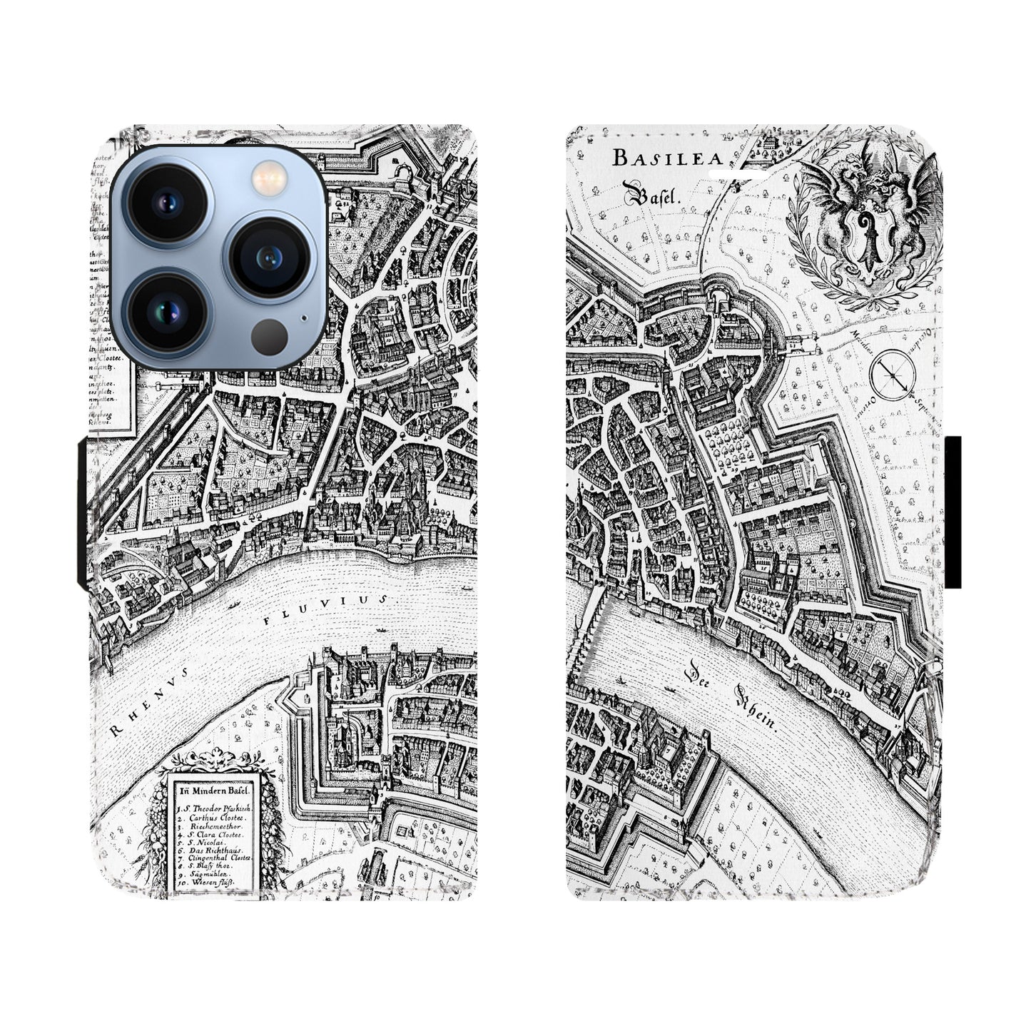 Basel Merian Victor Case für das iPhone 13 Pro